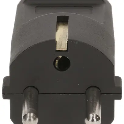 Spina mobile Schuko MAX HAURI L+N+PE 16A 250V 0.75…1.5mm² nero 