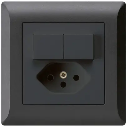 Combinazione INC 3/1P+A-R+T13 nero kallysto.line 