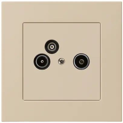 Prise d'antenne ENC R/TV/données kallysto.pro 19dB beige 