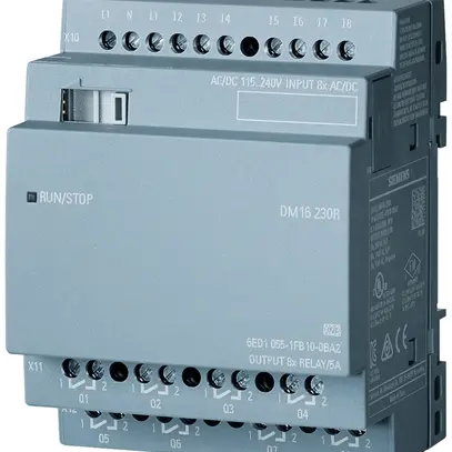 Modulo di estensione PLC Siemens LOGO!8 DM16 230R, 8ED/8UD 
