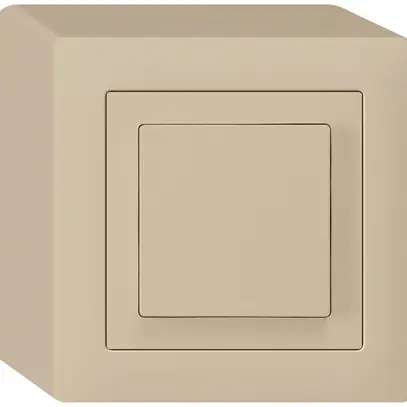 Interruttore puls.AP EDIZIOdue 3/1L beige 