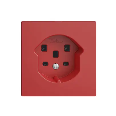 Presa INC EDIZIOdue T25 16A berry, morsetti a vite 