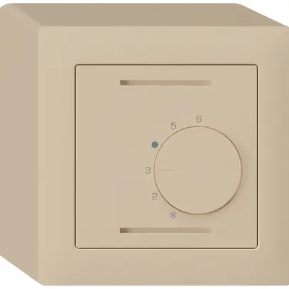 Termostato ambiente AP kallysto beige senza interruttore 