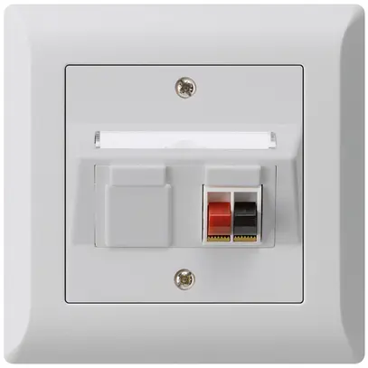 Presa INC audio kallysto.line 1×grigio chiaro morsetto per 1 altoparlante 