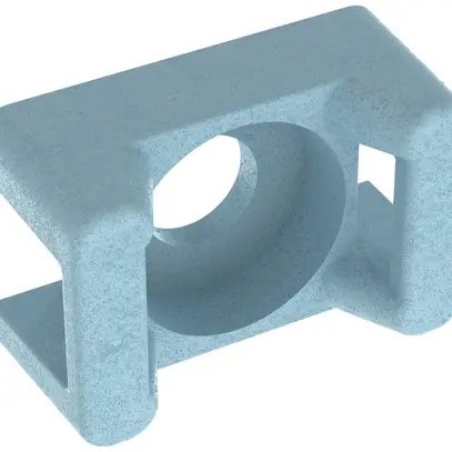 Zoccolo a vite Panduit TM3S8-C86 per fascetta 22×15.6×9.5 M4 in nylon 6.6 blu 