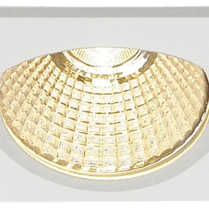 Downlight LED INC SLV NEW TRIA 68, 9W 800lm 3000K 38° carré blanc mat 