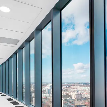 Détecteur de présence AP Steinel Hallway COM1 IP54 2.8m HF noir 