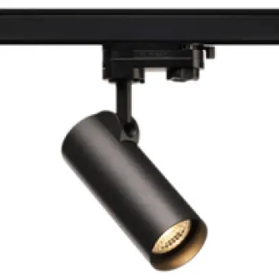 Projecteur LED SLV HELIA 50, 11W 3000K avec adaptateur 3-phases IP20 noir 