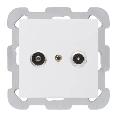 Prise antenne ENC kallysto R/TV montage B 10.5dB 2GHz blanc 