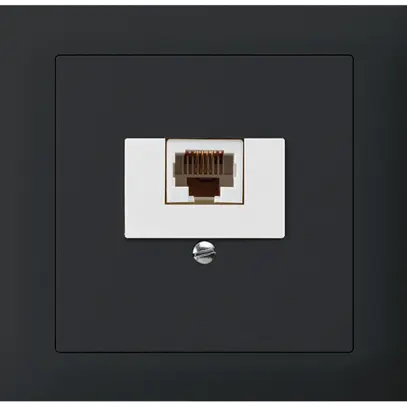 Scatola INS kallysto 1×RJ45u nero 