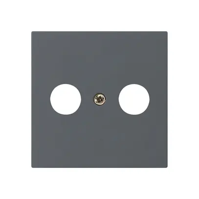 Plaque frontale kallysto anpr R/TV 60×60mm 