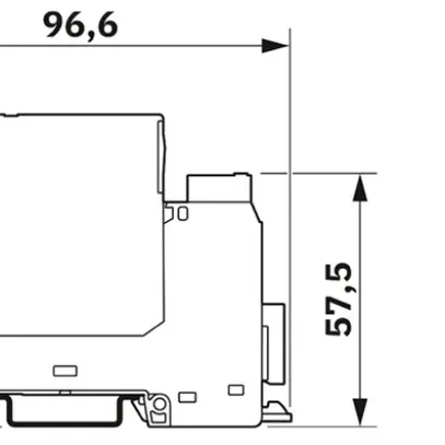 Déflecteur combiné PV PX VAL-SPP-T1-1000DC-PV-2+V-UT DC 3L 1200V 3UM 