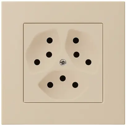 Prise ENC kallysto.pro 3×T13 beige 