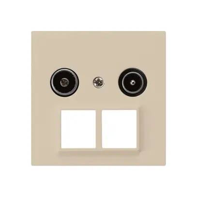Prise d'antenne ENC R/TV HMS kallysto A 19dB beige 