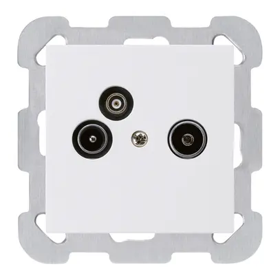 Prise d'antenne ENC R/TV-données kallysto B 19dB blanc 