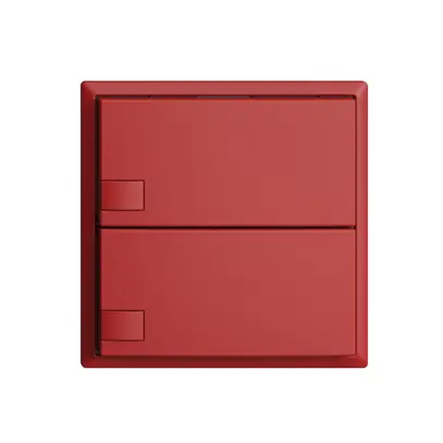 Pulsante INC KNX 2×EDIZIOdue berry RGB senza LED 