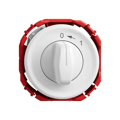 Contact pivotant STANDARDdue SNAPFIX® 0<-1/1P avec manette rotative bc 