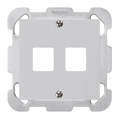 Kit frontal ENC HMS kallysto B pour 2 modules gris clair 