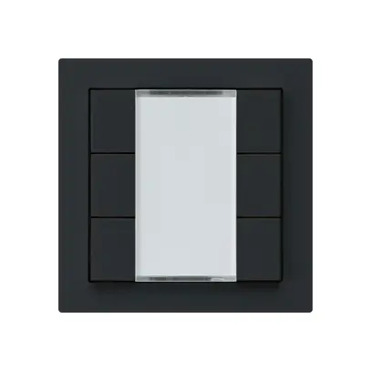 Tasto INC kallysto A KNX 6× s/e-link nero 