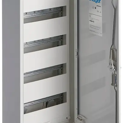 Distributore AP Hager univers 4-file 48UM porta IP44 300×650×160mm 