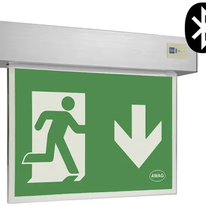 Lampada di segnalazione d'emergenza LED AP AWAS-U-013-WB 5.3W 272×220×46mm 3h 