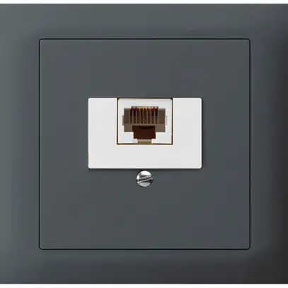 Scatola INS kallysto 1×RJ45u antracite 