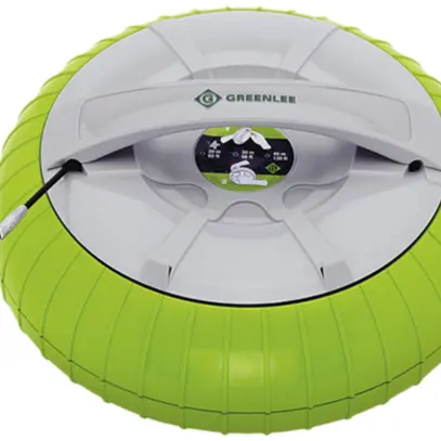 Appareil passe-fil Greenlee avec bande fibre de verre 30m 