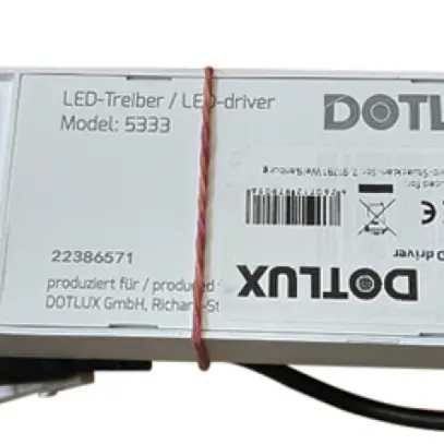 Alimentation LED DOTLUX QUICK-FIXadapt CC 20W 25…40V 400…700mA ON/OFF 
