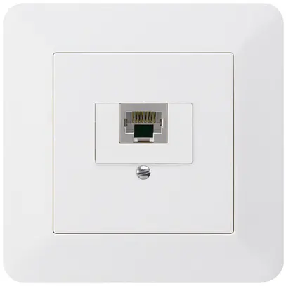 Boîte ENC kallysto.trend 1×RJ45s blanc 