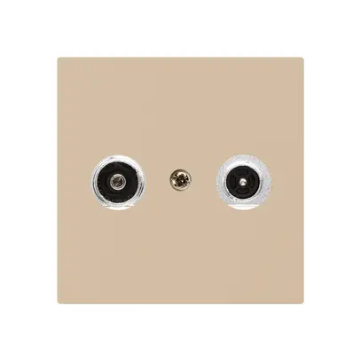 Antennendose kallysto R/TV Bauart A 23dB 2GHz beige 