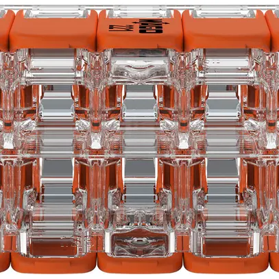 Morsetto di connessione WAGO 10L 0.14…4mm² con leva ar trasparente 
