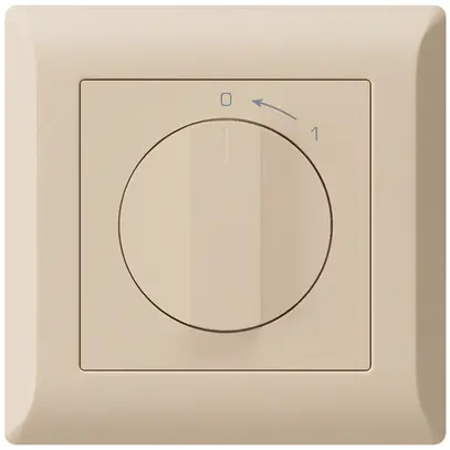UP-SchwenkTaster 0<-1/2L kallysto.line beige mit Drehgriff 