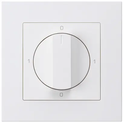 Interruttore rotativo INC kallysto.pro 0/3L bianco con manopola 