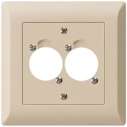 Kit de montage ENC pour 2 XLR kallysto.line beige 
