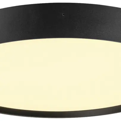 Plafonnier/applique LED SLV DECONA 42 23W 2260lm 927/930 IP44 VAR Ø420 noir 