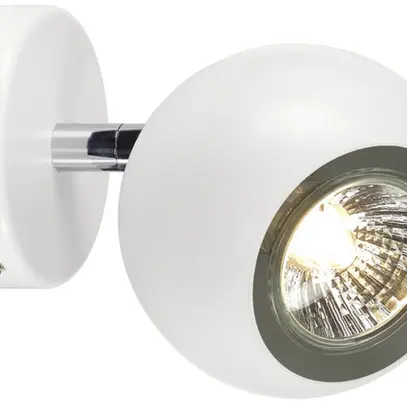 Plafonnier/Applique SLV LIGHT EYE, GU10 50W IP20 chromé/blanc 