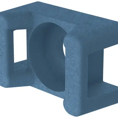 Base per fascette Panduit 16×10.7×7 M4 rilevabile dai metalli, antimicrobico 