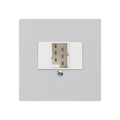 Boîte ENC kallysto 1×TT83 gris clair 