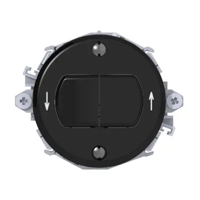 Poussoir pour stores ENC CLASSIC 2CI/1L noir 