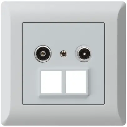 Presa multimedia INC kallysto.line R/TV 14dB 2GHz grigio chiaro 