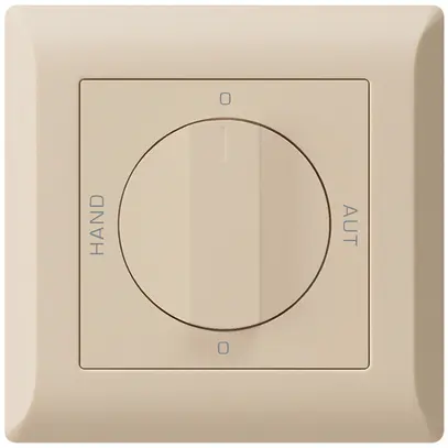 Interrupteur rotatif ENC 0-Hand-0-Aut. kallysto.line 2/1L beige avec manette 