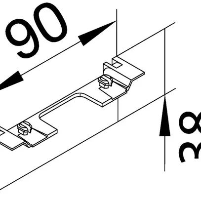 Geräteträgerschürze universal tehalit für SL20115 verkehrsweiss 