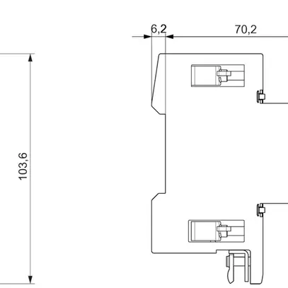 Sezionatore di neutro Siemens SENTRON per LS 5SY/5SJ, 63A, 0.5UM 