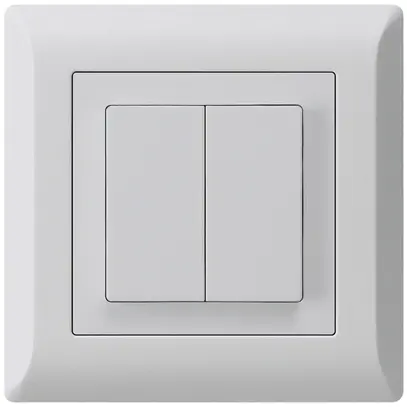 Poussoir ENC kallysto.line 2×A-R/1P gris clair 
