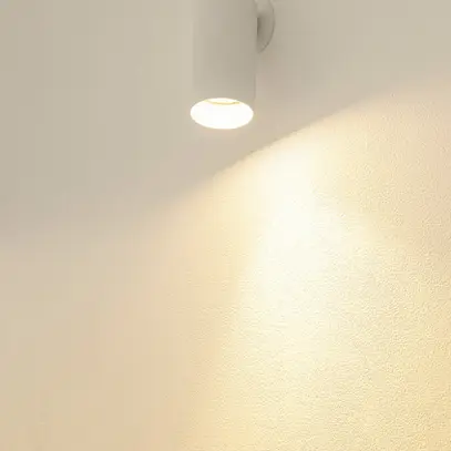 Spot SLV KAMI GU10 1×0…10W Ø55×125mm blanc 