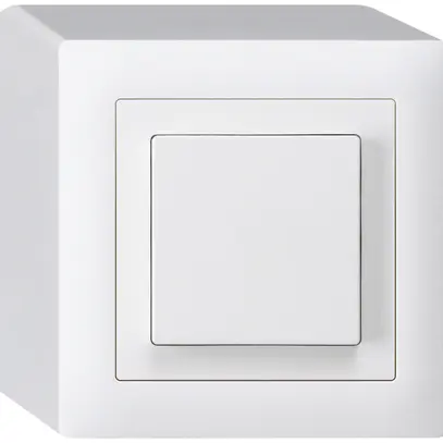 Interrupteur à poussoir AP kallysto 3/1L blanc 