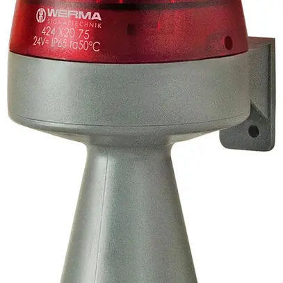 Avertisseur LED 424 24VAC/DC rouge 