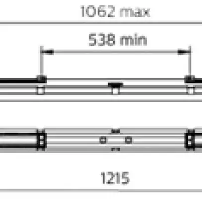 Lampada per locali bagnati LED CoreLine WT120C G2 LED27S/840 PSU 3h 1.2m 
