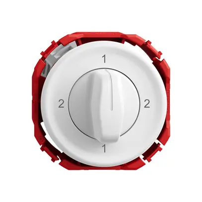 Interrupteur rotatif STANDARDdue SNAPFIX® manette inverseur 3/1L bc 