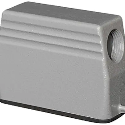 Boîtier de fiche Walther PROCON T708616, filetage 1×M20, H=72mm, Al 
